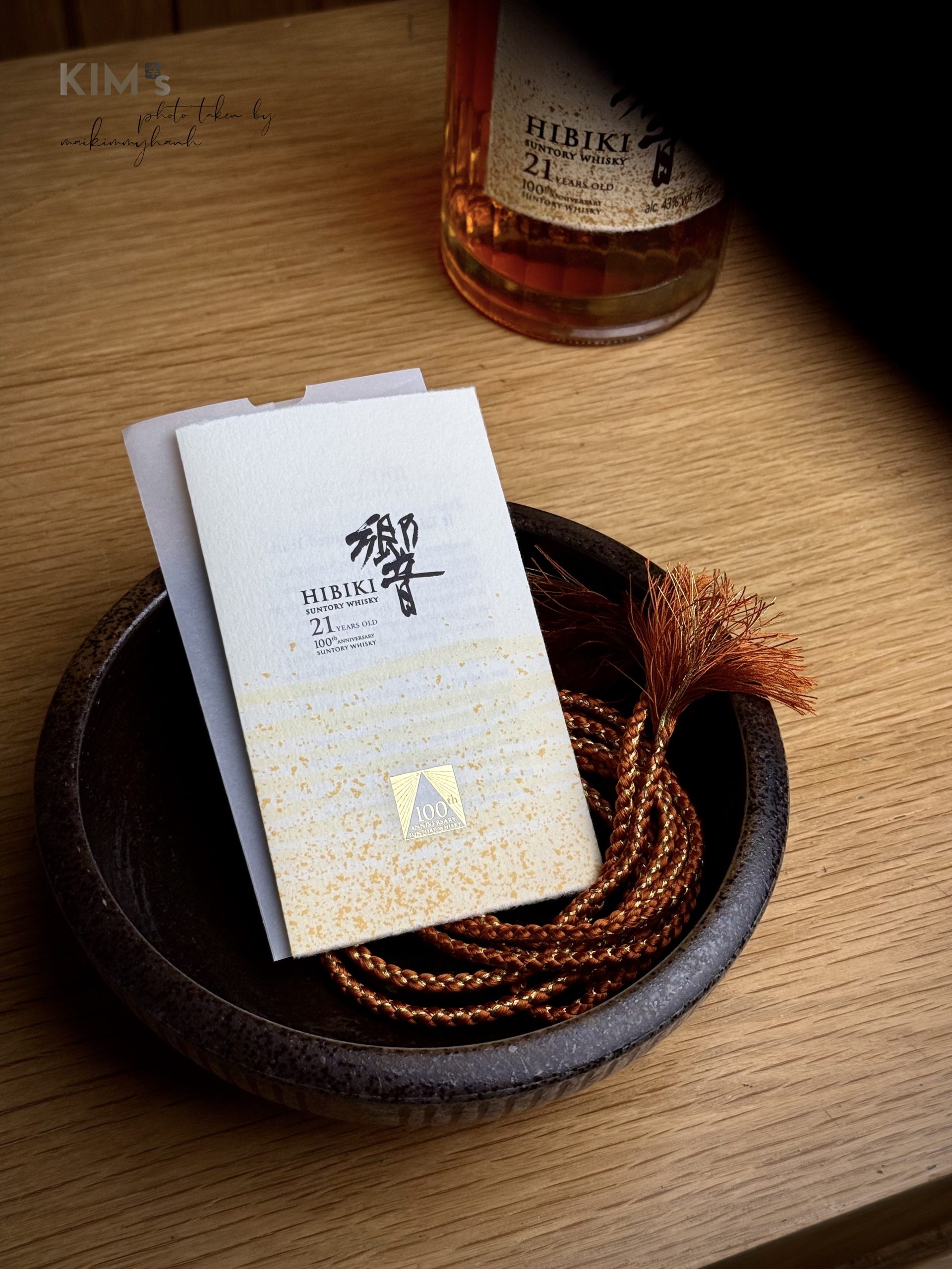 Rượu whisky Nhật Bản Hibiki 21 năm phiên bản giới hạn kỷ niệm 100 năm Suntory Anniversary chính hãng.